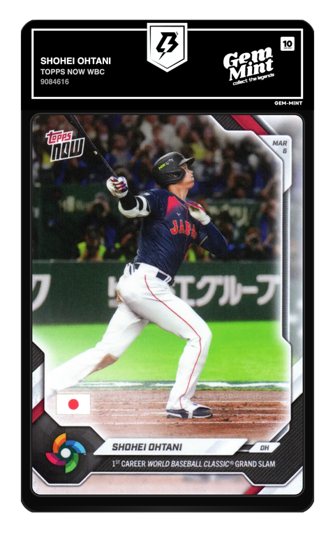 Shohei Ohtani 2026 Topps Now WBC graded Gem Mint 10 by TradingCard360