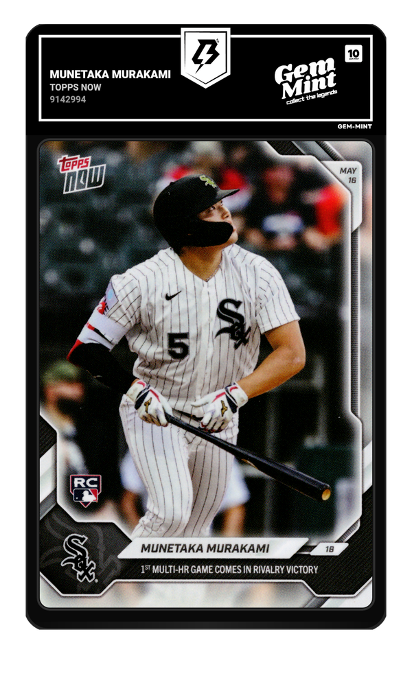 Munetaka Murakami graded Gem Mint 10