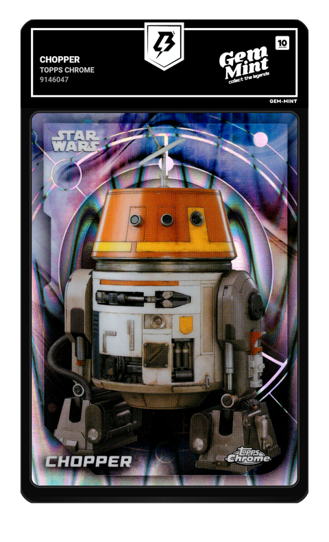 Chopper 2026 Topps Chrome graded Gem Mint 10 by TradingCard360