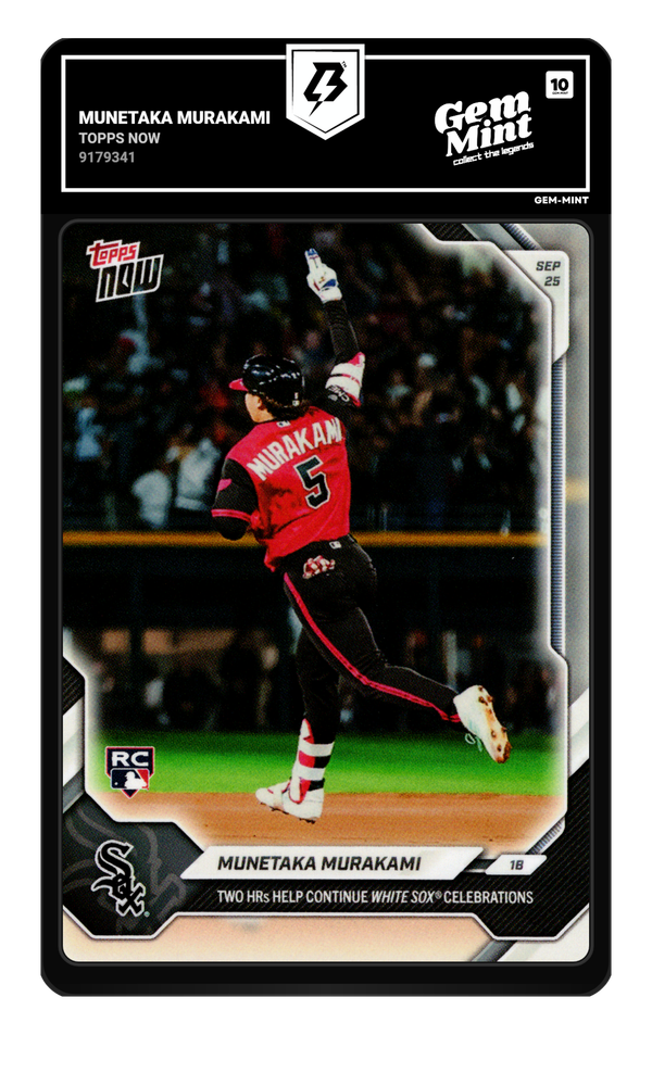 Munetaka Murakami graded Gem Mint 10