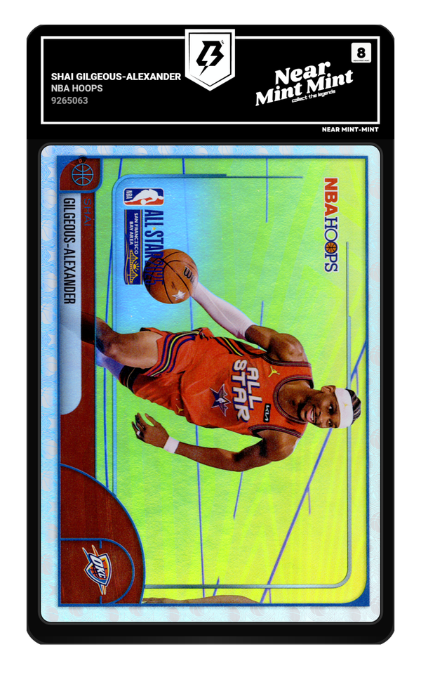 Shai Gilgeous-Alexander graded NM-MT 8