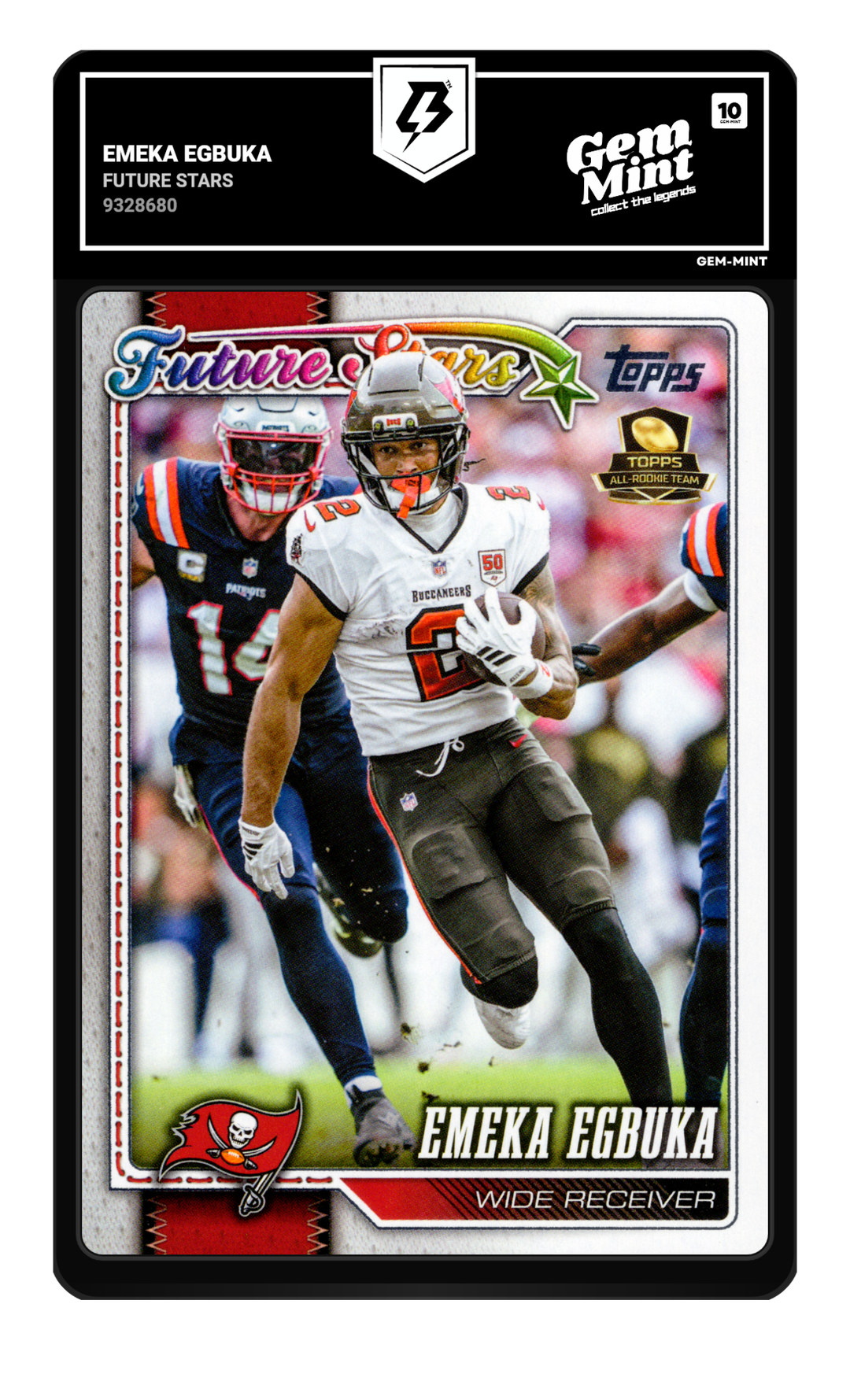 Emeka Egbuka graded Gem Mint 10