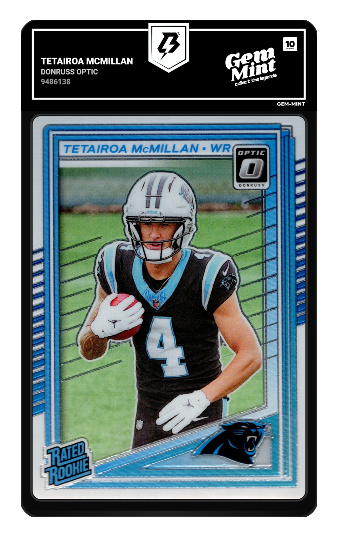 Tetairoa McMillan graded Gem Mint 10
