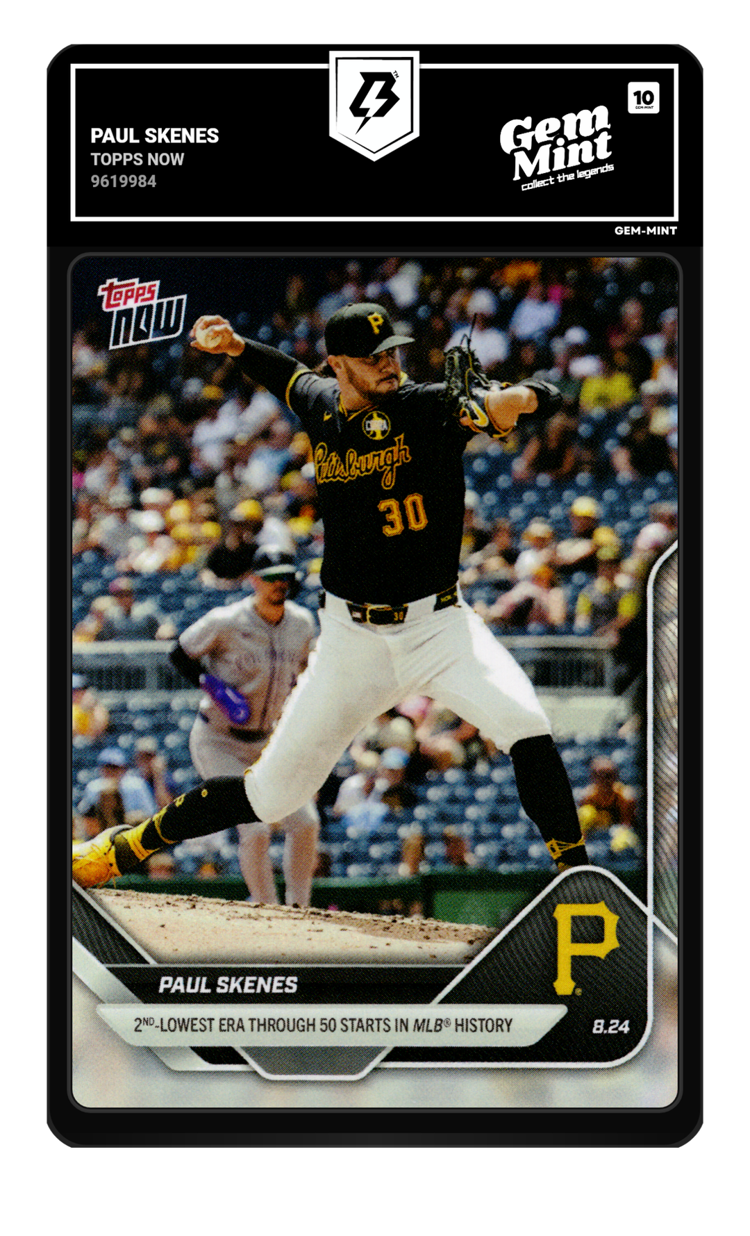 Paul Skenes graded Gem Mint 10