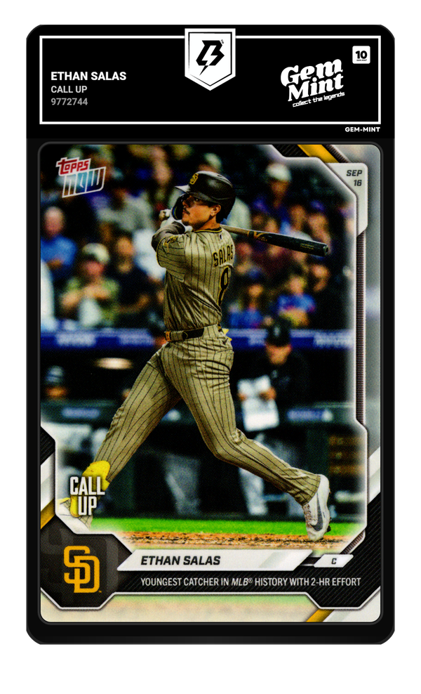Ethan Salas graded Gem Mint 10
