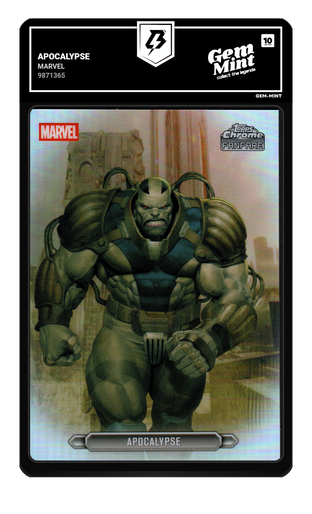 Apocalypse graded Gem Mint 10